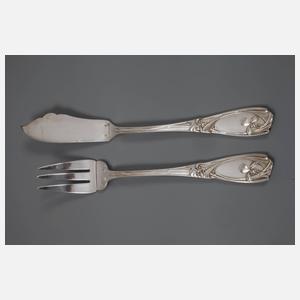 Fischbesteck "Orchidee"