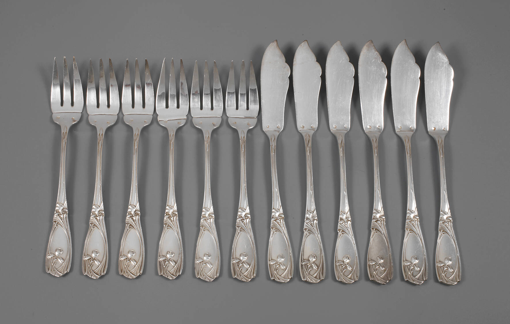 Fischbesteck "Orchidee"