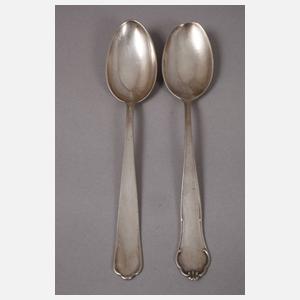 Großes Silberbesteck