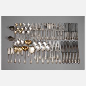 Großes Silberbesteck