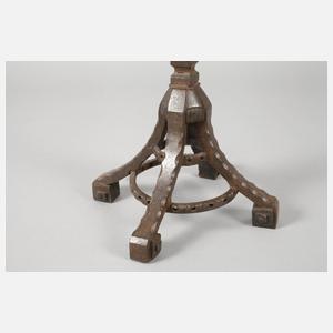 Großer Jugendstil-Kerzenleuchter Eisen