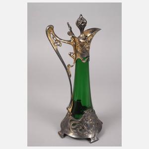 WMF Geislingen Karaffe Jugendstil