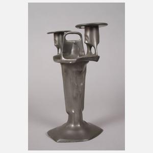 Hugo Leven Kerzenleuchter Kayserzinn