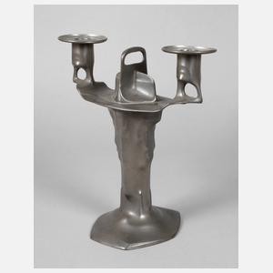 Hugo Leven Kerzenleuchter Kayserzinn