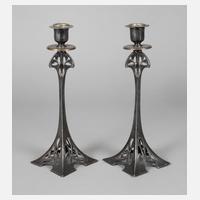 WMF Geislingen Kerzenleuchter Jugendstil111