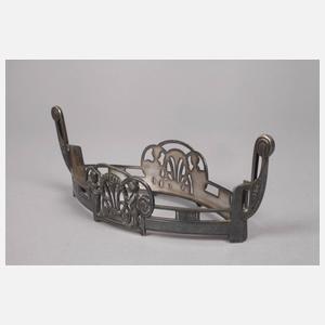 WMF Geislingen kleine Jardiniere mit Glaseinsatz