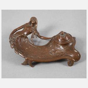 Figürliches Schreibzeug Jugendstil