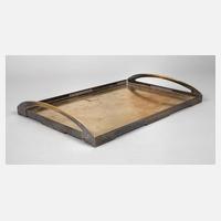 Jugendstiltablett Messing111