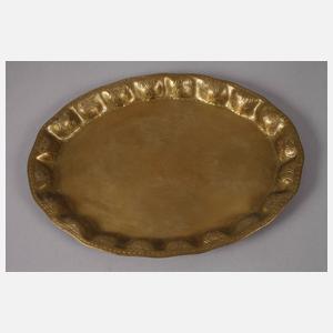 Georg Mendelssohn Tablett Messing