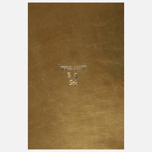 Georg Mendelssohn Tablett Messing