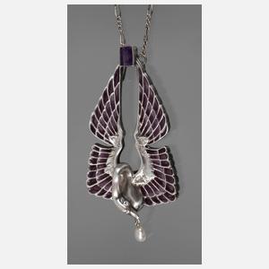 Collier mit Fensteremaille