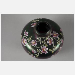 Ferdinand von Poschinger Vase Blütendekor