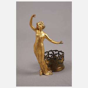 Vase mit figürlicher Montierung