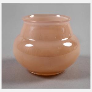 Kleine Kugelvase mit Lüsterglasur