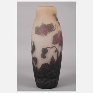 Große Ätzglasvase Arsall