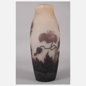 Große Ätzglasvase Arsall