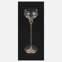 Koloman Moser, Likörglas mit Silberschaft111