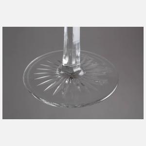 Weinrömer mit Rosenschliff