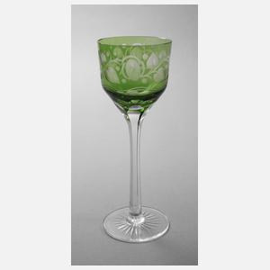 Weinrömer mit Rosenschliff