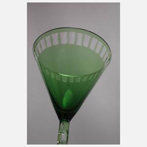 Seltenes Weinglas Otto Prutscher