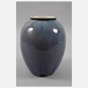 Bunzlau große Laufglasurvase