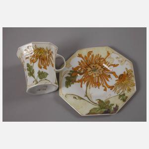 Amphora Oegstgeest Mokkatasse mit Untertasse