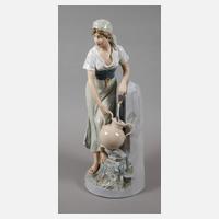 Böhmen Magd am Brunnen111