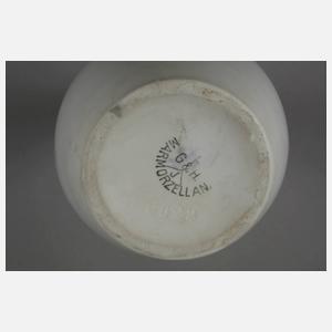 Galluba & Hofmann Ilmenau Henkelvase Marmorzellan