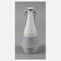 Galluba & Hofmann Ilmenau Henkelvase Marmorzellan111