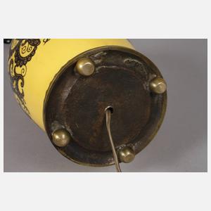 Hutschenreuther Lampenfuß Vogelmotiv