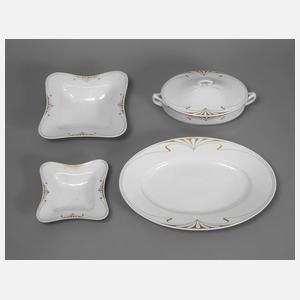 Kaestner vier Servierteile Schule Henry van de Velde