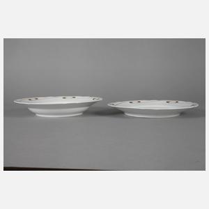 Kaestner zwei Teller Schule Henry van de Velde