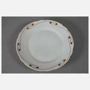 Kaestner zwei Teller Schule Henry van de Velde