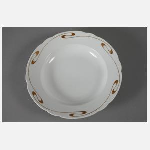 Kaestner zwei Teller Schule Henry van de Velde