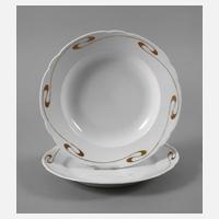 Kaestner zwei Teller Schule Henry van de Velde111