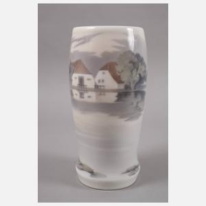 Kopenhagen Vase Dorfweihermotiv