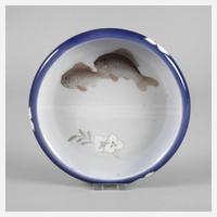 Kopenhagen Schale mit Fischmotiv111