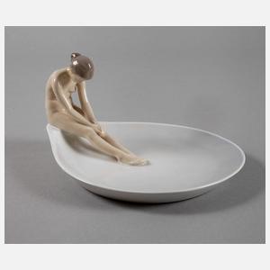 Kopenhagen figürliche Schale "Meditation"