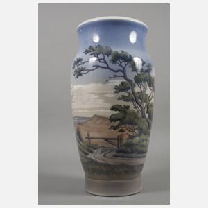 Kopenhagen Bodenvase Landschaftsmalerei