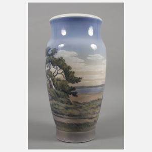 Kopenhagen Bodenvase Landschaftsmalerei