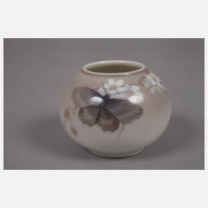 Kopenhagen Schale und Dose Schmetterlingsdekor