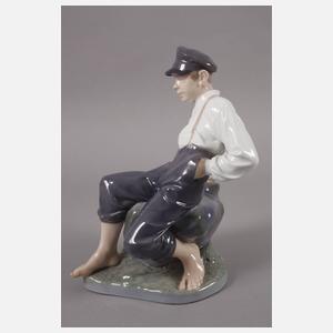 Kopenhagen "Junge auf Felsen"