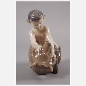 Kopenhagen "Faun mit Bär spielend"