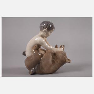 Kopenhagen "Faun mit Bär spielend"