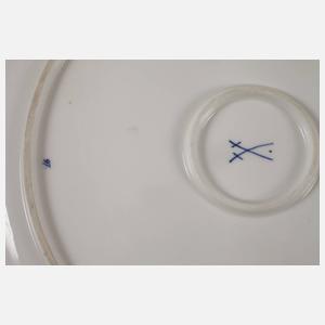 Meissen Kuchenplatte "Blaue Rispe"