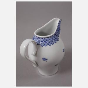 Meissen Sahnegießer "Blaue Rispe"