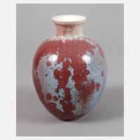 Meissen Kristallglasur-Vase als Lampenfuß111