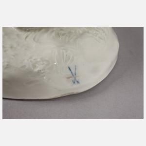 Meissen "Indianer zu Pferde, Büffel jagend"