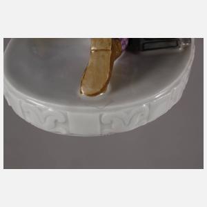 Meissen "Kind mit Lokomotive und Ball"