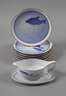 Rosenthal sechs Teller und Sauciere Fischmotiv